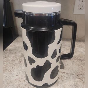 Cow Print Insulated Thermos